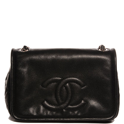 Chanel Caviar Timeless CC Flap Black 1 of 7