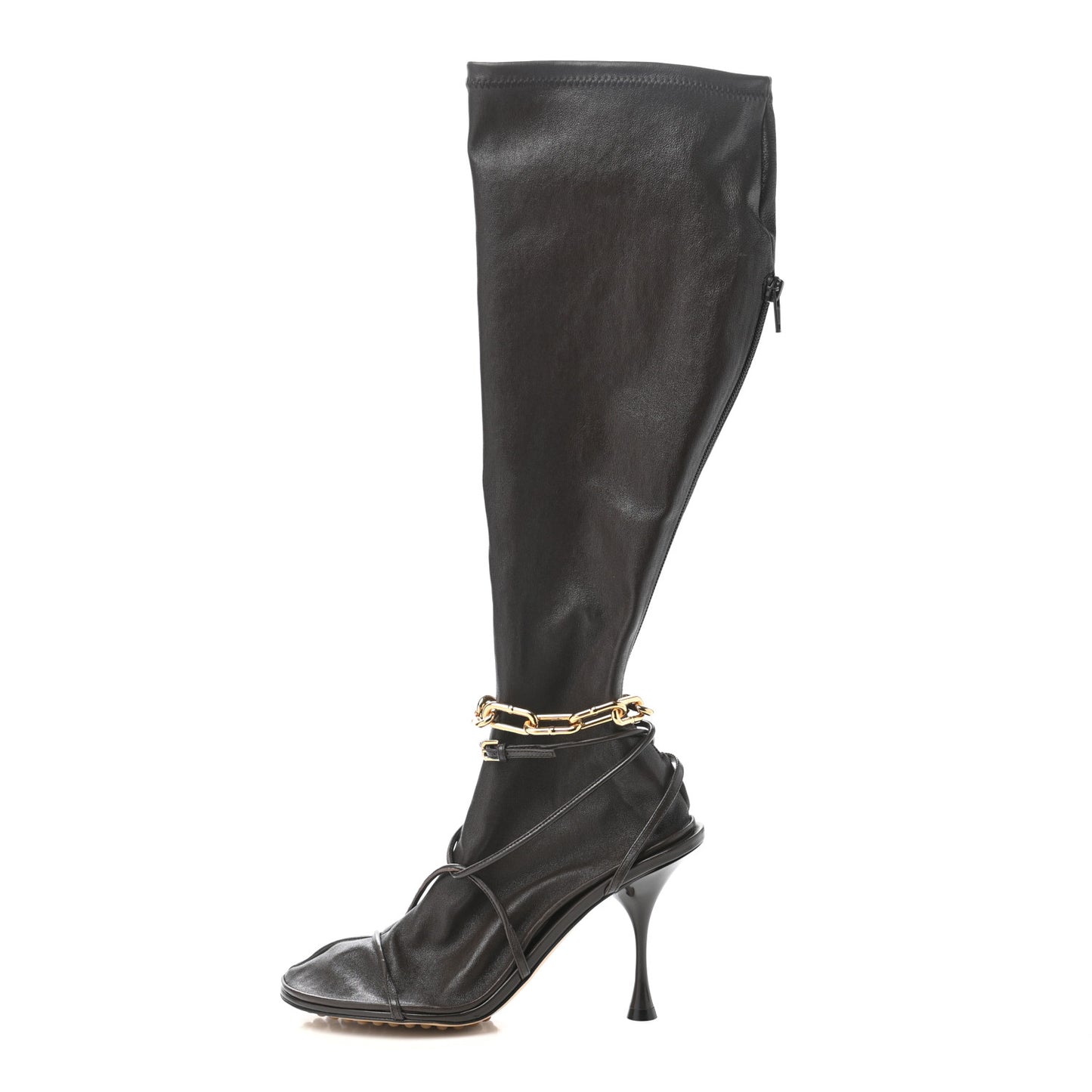Lambskin Dot Boots 39 Fondant