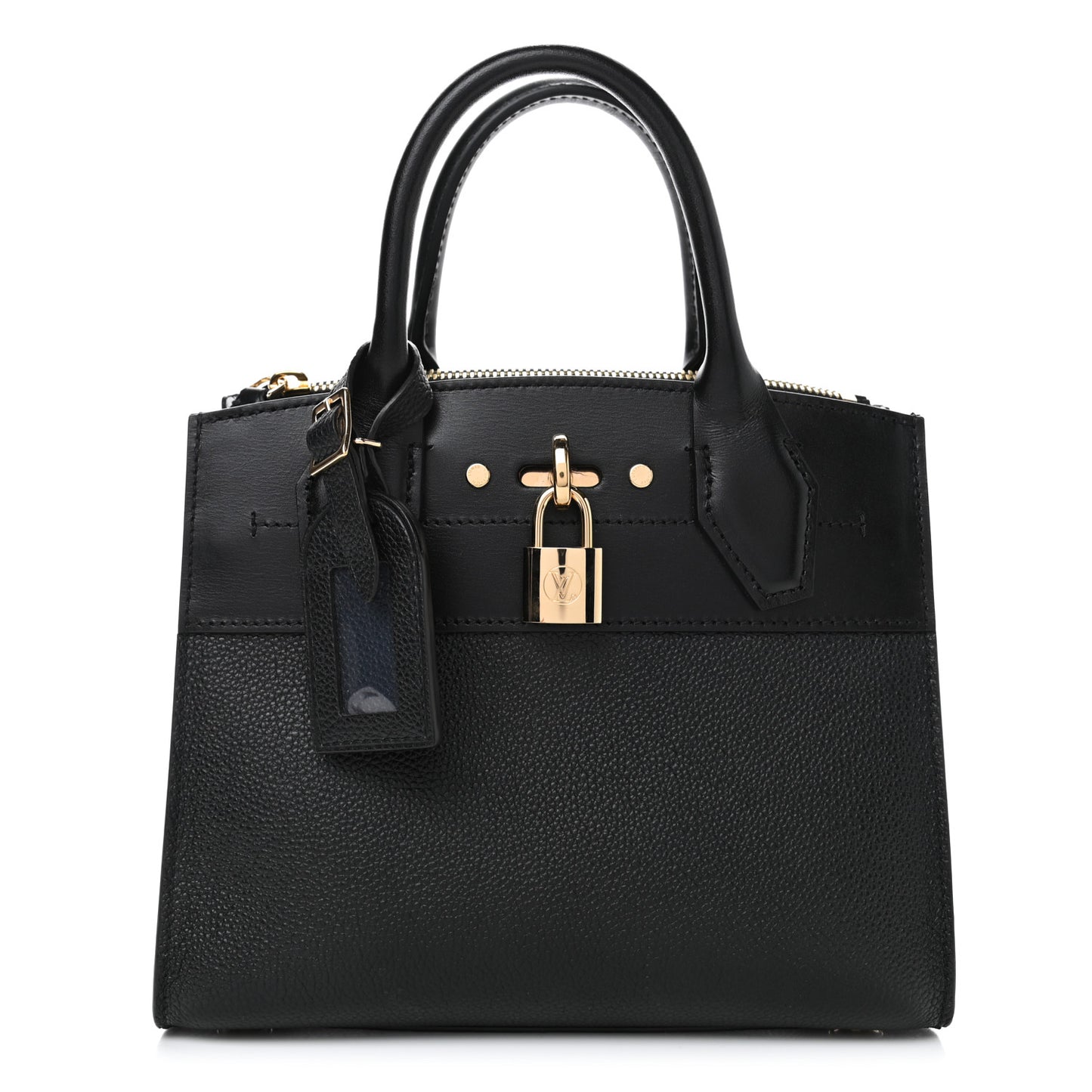 Calfskin City Steamer Mini Black