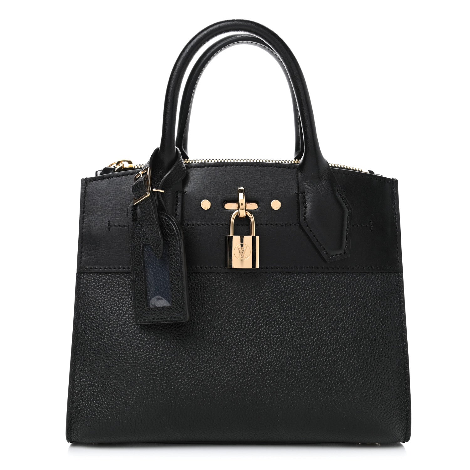 Louis Vuitton Calfskin City Steamer Mini Black 1 of 4