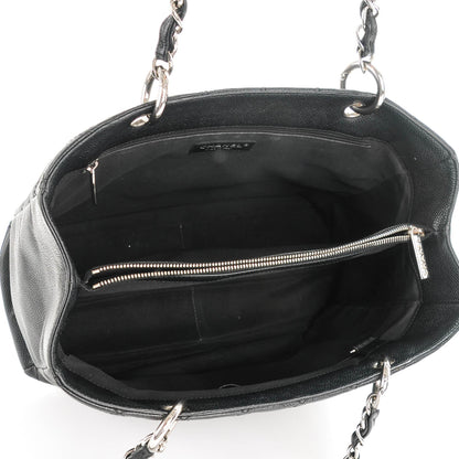 Chanel Caviar Quilted Grand Shopping Tote GST Black 5 of 7