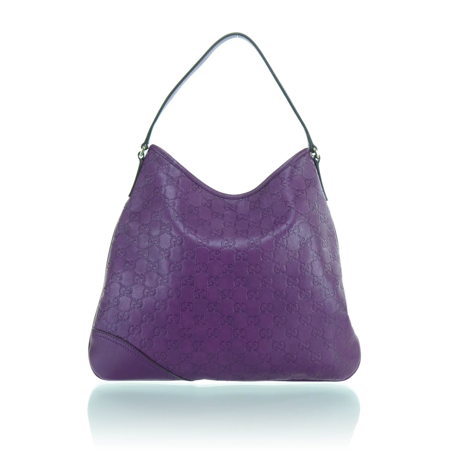 Gucci Guccissima New Britt Hobo Purple 3 of 11