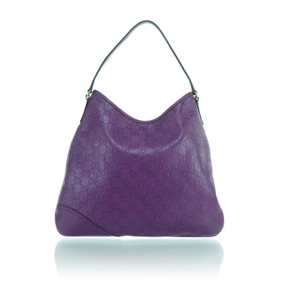 Gucci Guccissima New Britt Hobo Purple 3 of 11