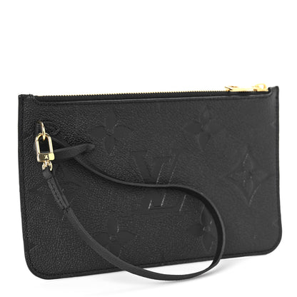 Louis Vuitton Empreinte Monogram Giant Neverfull MM Pochette Black 3 of 7