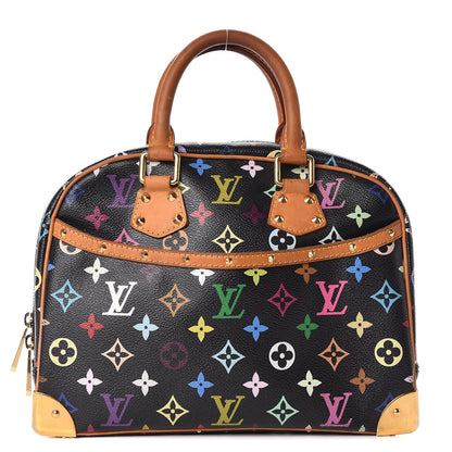Louis Vuitton Monogram Multicolor Trouville Black 1 of 18