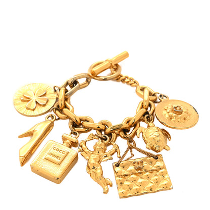 Chanel Lucky Charm Bracelet Gold 1 of 5