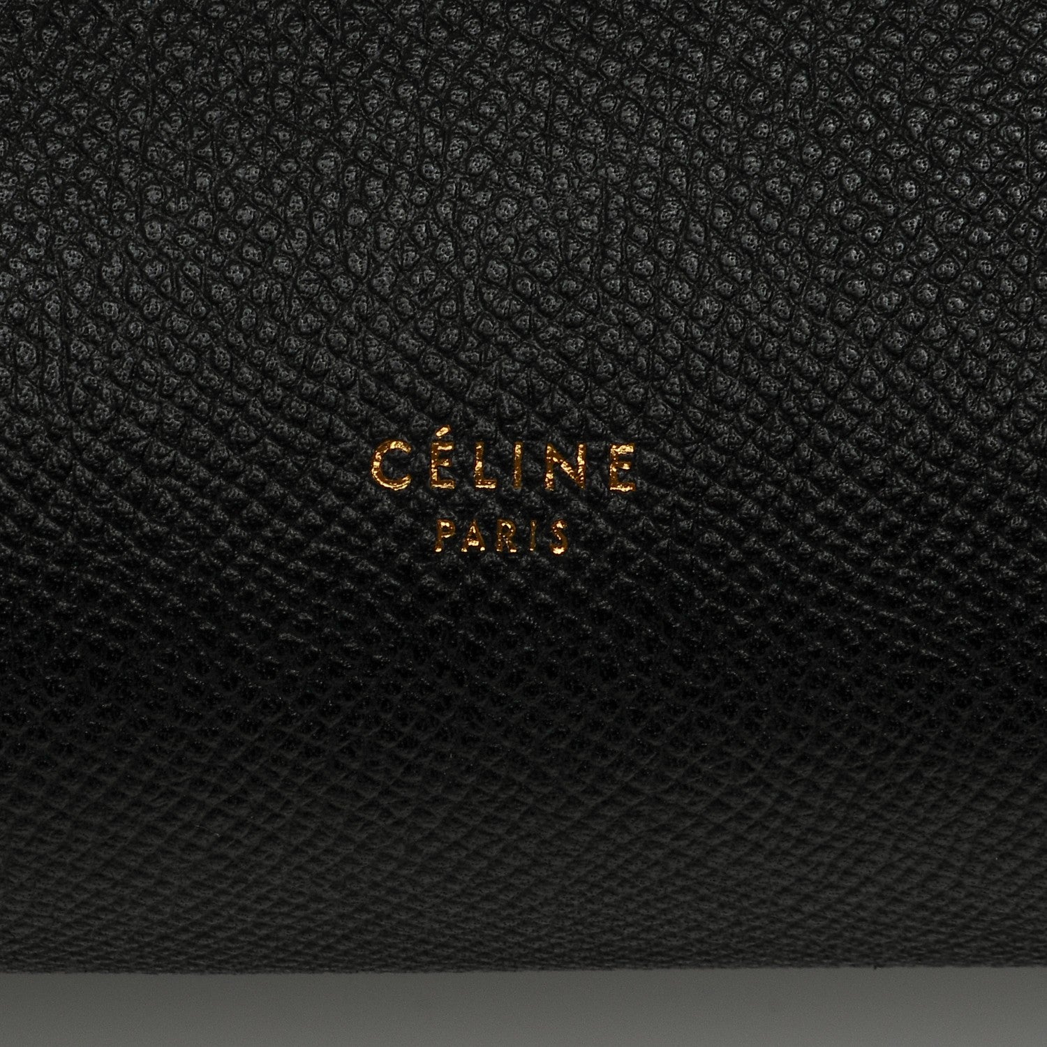 Celine Grained Calfskin Micro Belt Bag Black 7 of 8