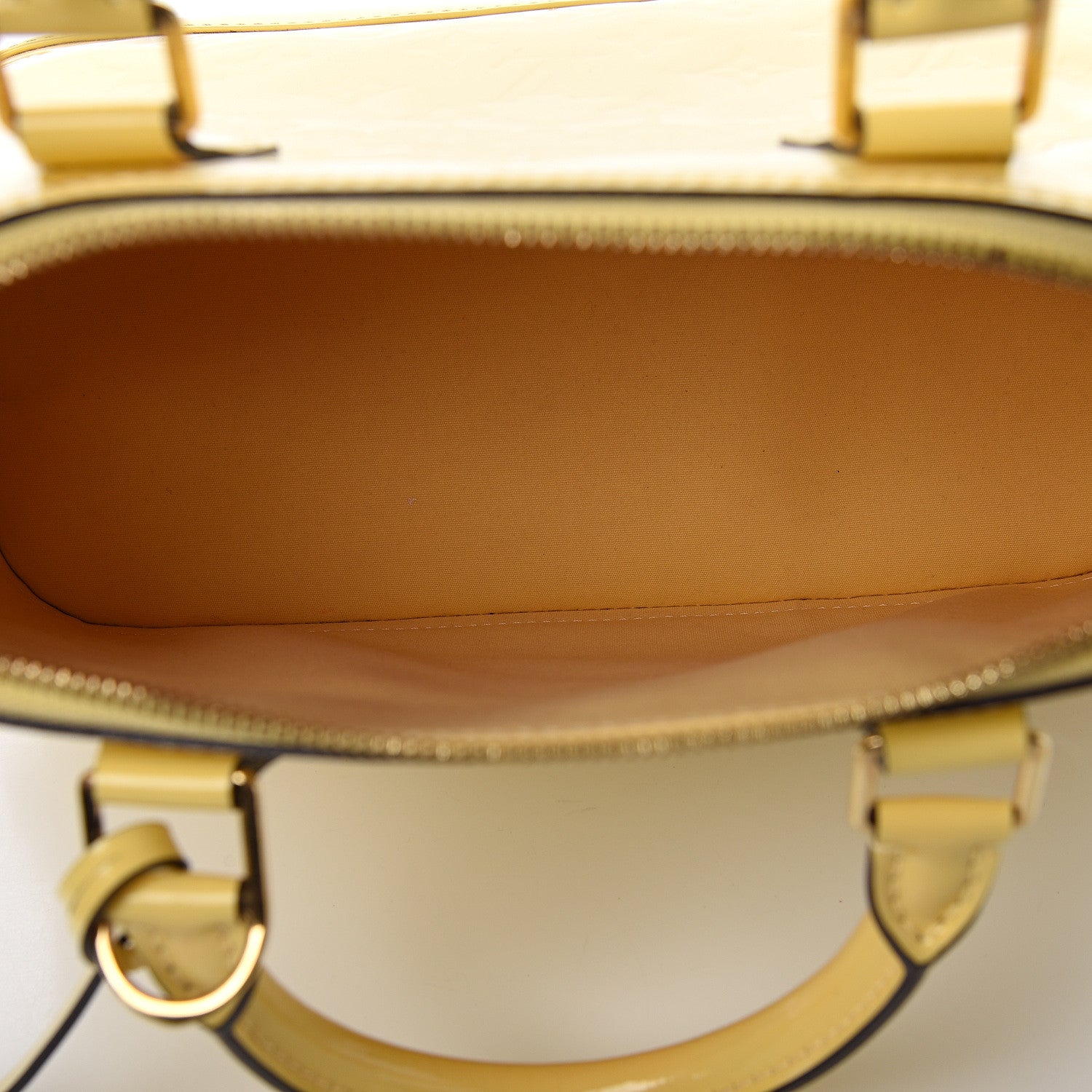 Louis Vuitton Vernis Alma PM Citrine 4 of 9