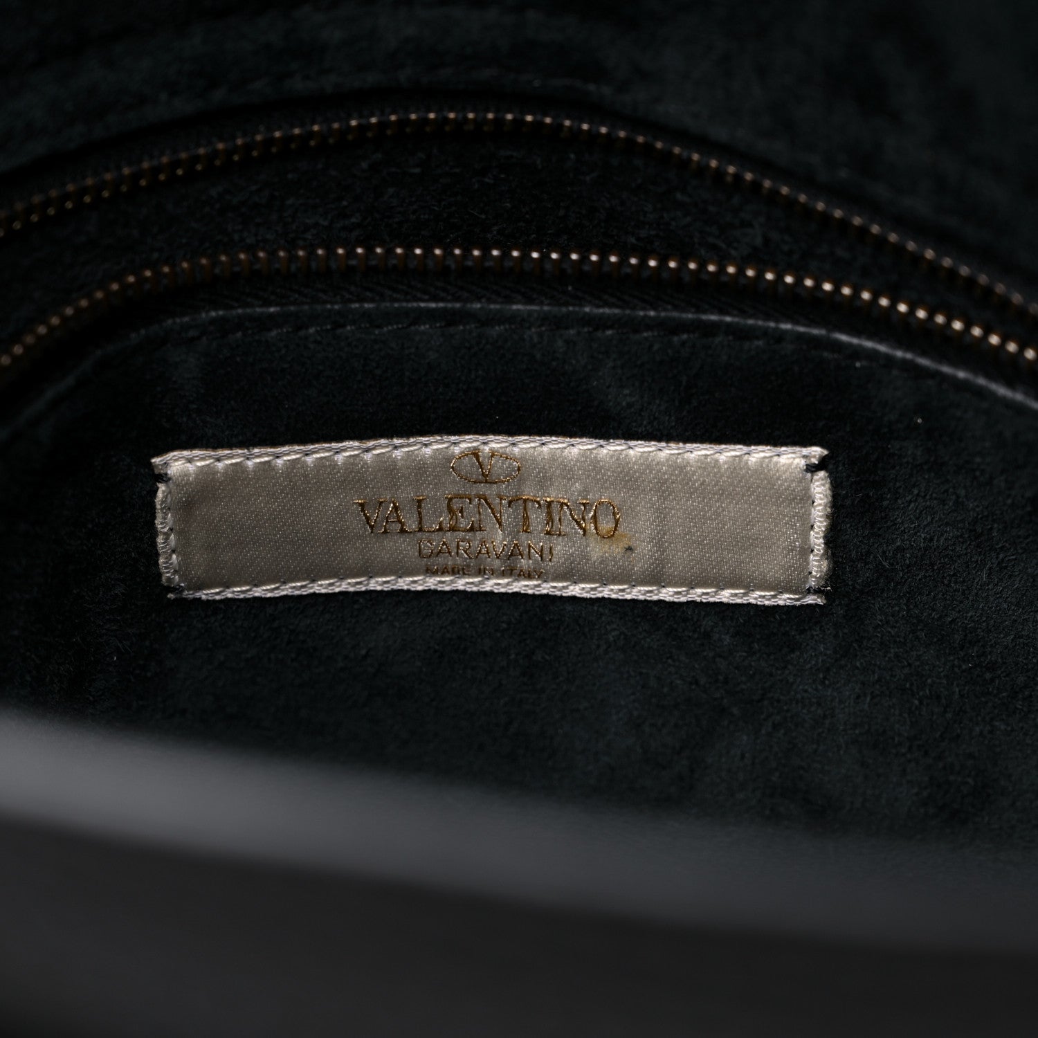 Valentino Garavani Alce Calfskin My Rockstud Rolling Frame Bag Black 6 of 8