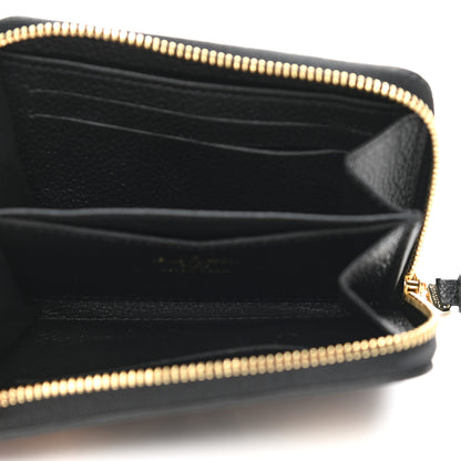 Louis Vuitton Empreinte Monogram Giant Zippy Coin Purse Black Beige 5 of 8