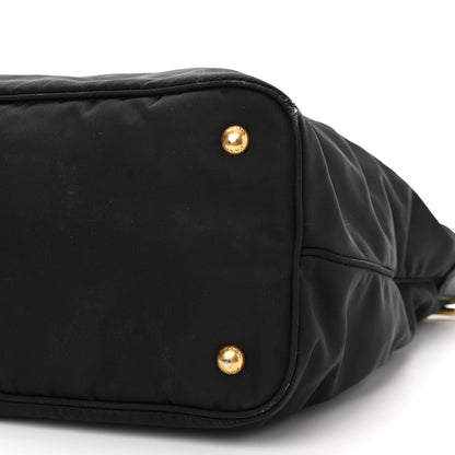 Prada Tessuto Nylon Gaufre Tote Black 9 of 11