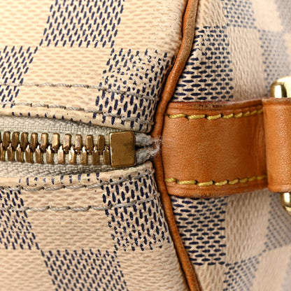 Louis Vuitton Damier Azur Speedy Bandouliere 30 10 of 10