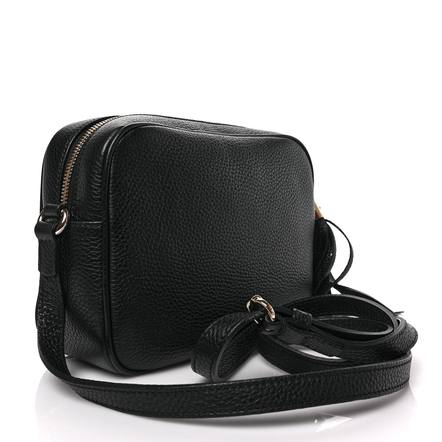 Gucci Pebbled Calfskin Small Soho Disco Bag Black 3 of 8