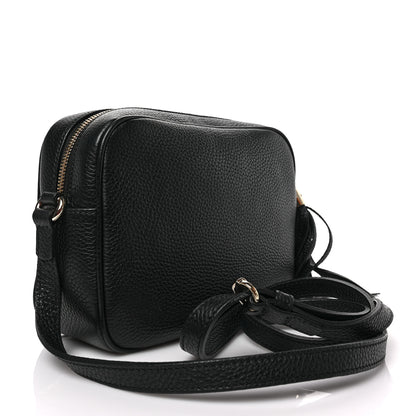 Gucci Pebbled Calfskin Small Soho Disco Bag Black 3 of 8