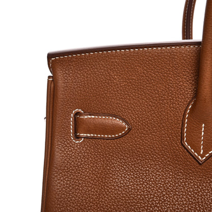 Hermes Natural Barenia Faubourg Birkin 35 Fauve 20 of 38