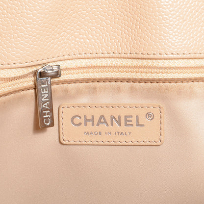 Chanel Caviar Quilted Grand Shopping Tote GST Beige Clair 6 of 7