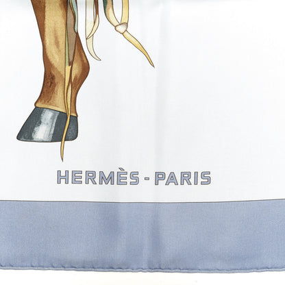 Hermes Silk Mon Petit Cheval Mexicain Scarf 90 2 of 3