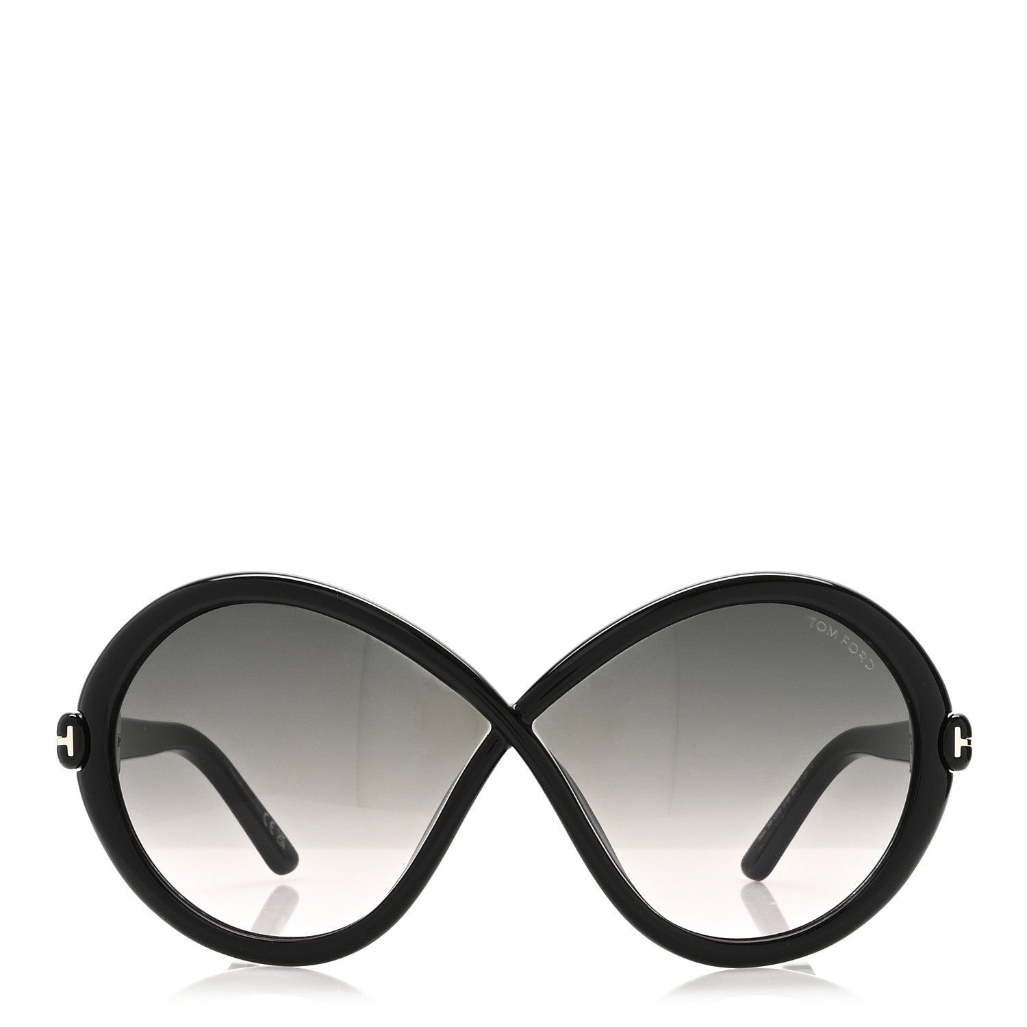 Tom Ford Acetate Jada Sunglasses TF1070 Black 3 of 6