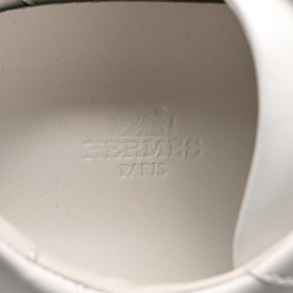 Hermes Calfskin Day Sneakers 38 White 6 of 9