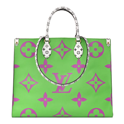 Louis Vuitton Monogram Giant Onthego GM Pink Lilac 1 of 9