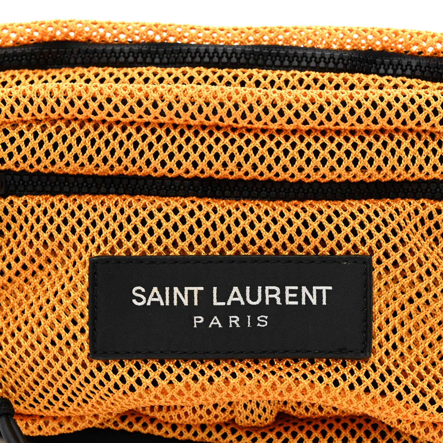 Nylon Mesh SLP Belt Bag Jaune