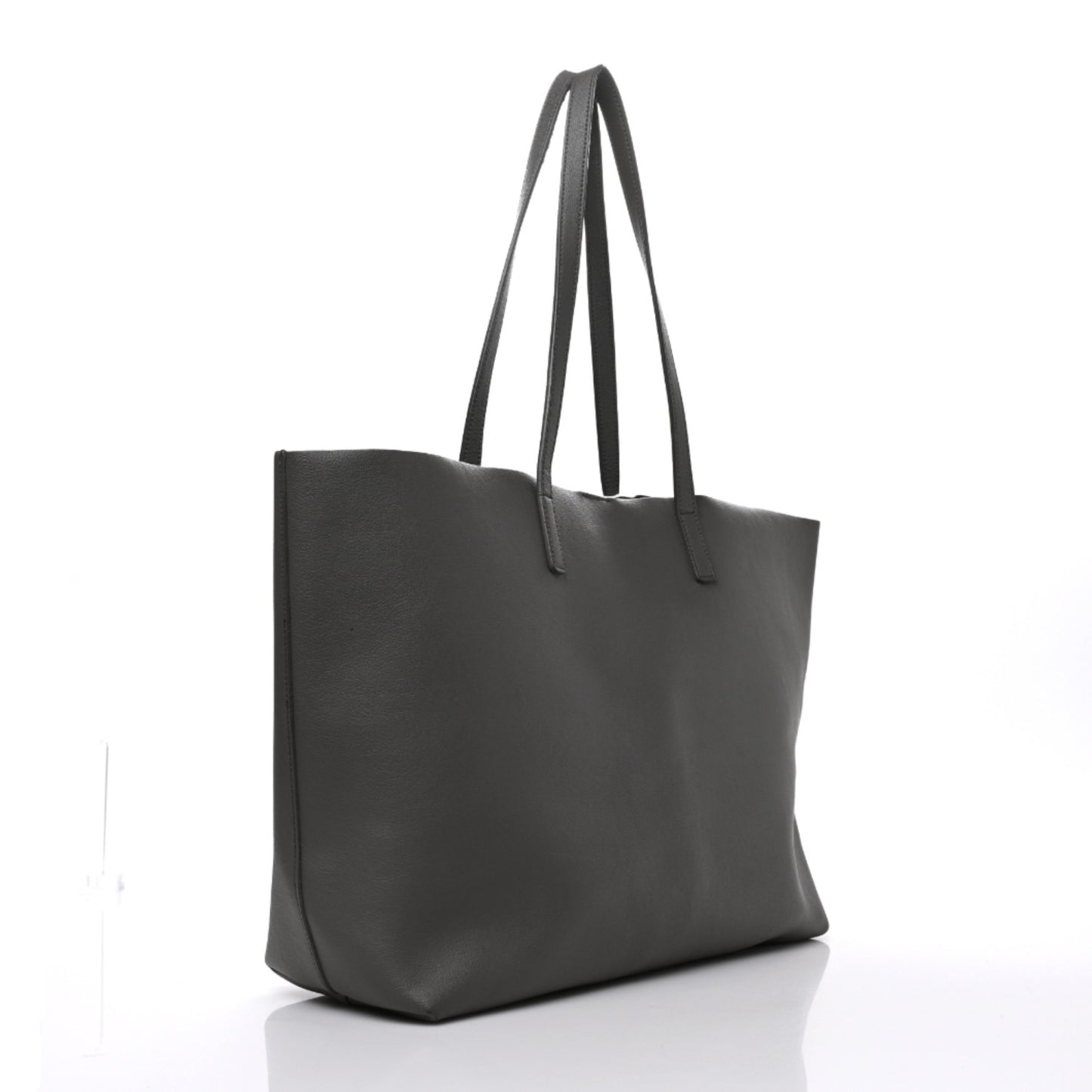 Calfskin Large Shopping Tote Fog