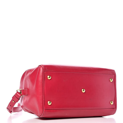 Saint Laurent Calfskin Classic Duffle 6 Fuchsia 4 of 31