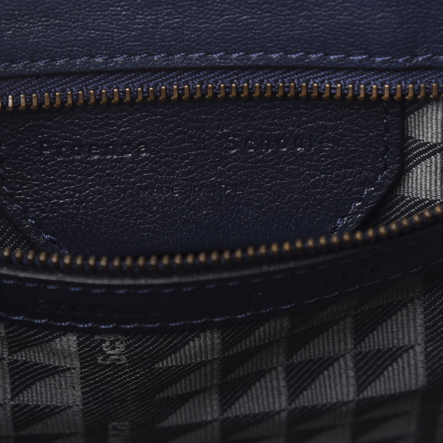 Lambskin Tiny PS1 Satchel Midnight