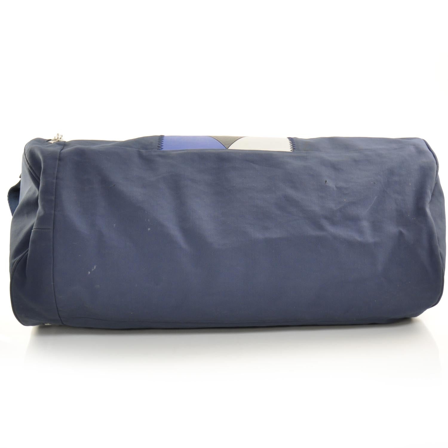 Louis Vuitton Cup Spinnaker Duffel Blue Marine 10 of 10