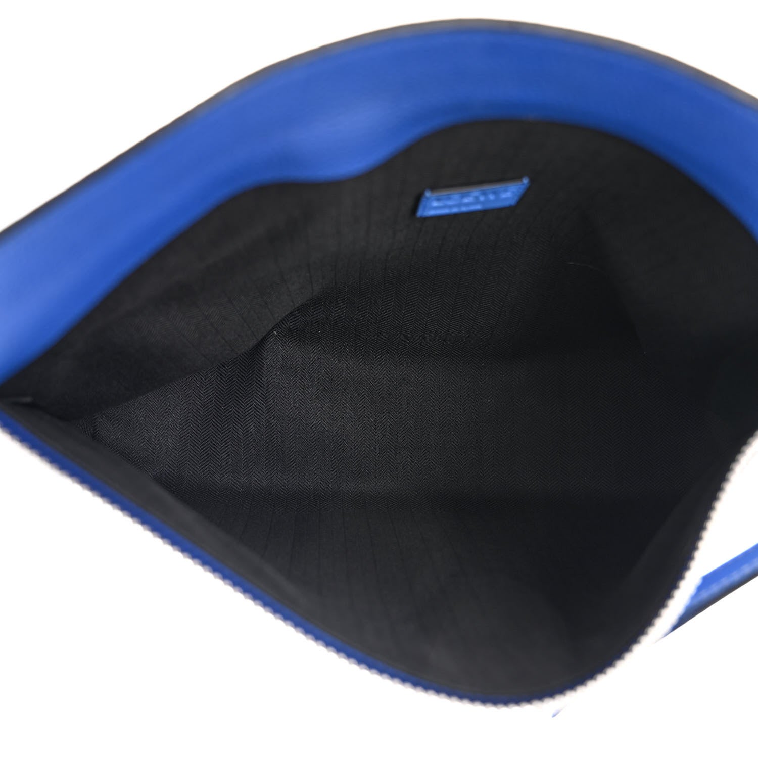 Loewe Calfskin T Pouch Bag Blue 5 of 13