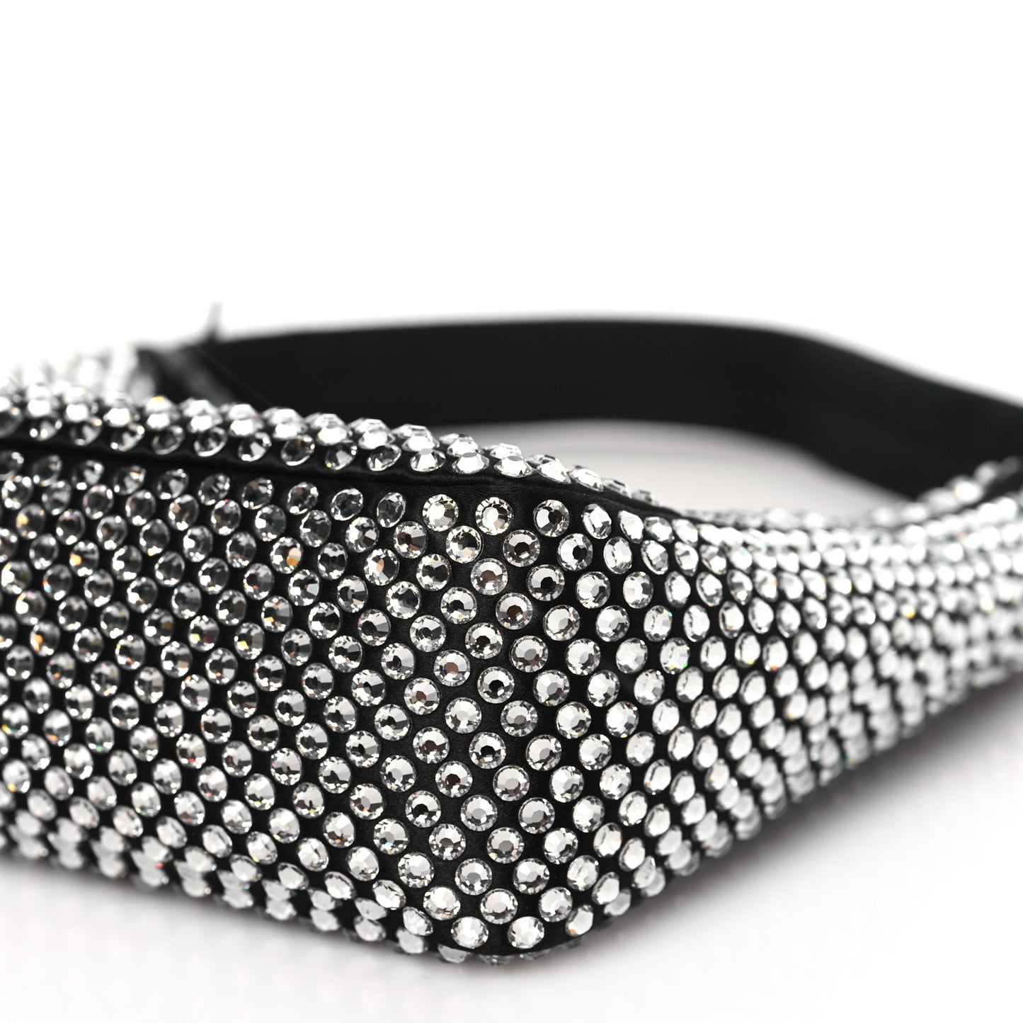 Satin Crystal Mini Re-Edition 2000 Bag Cristal