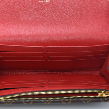 Louis Vuitton Calfskin Double V Wallet Rubis 4 of 6