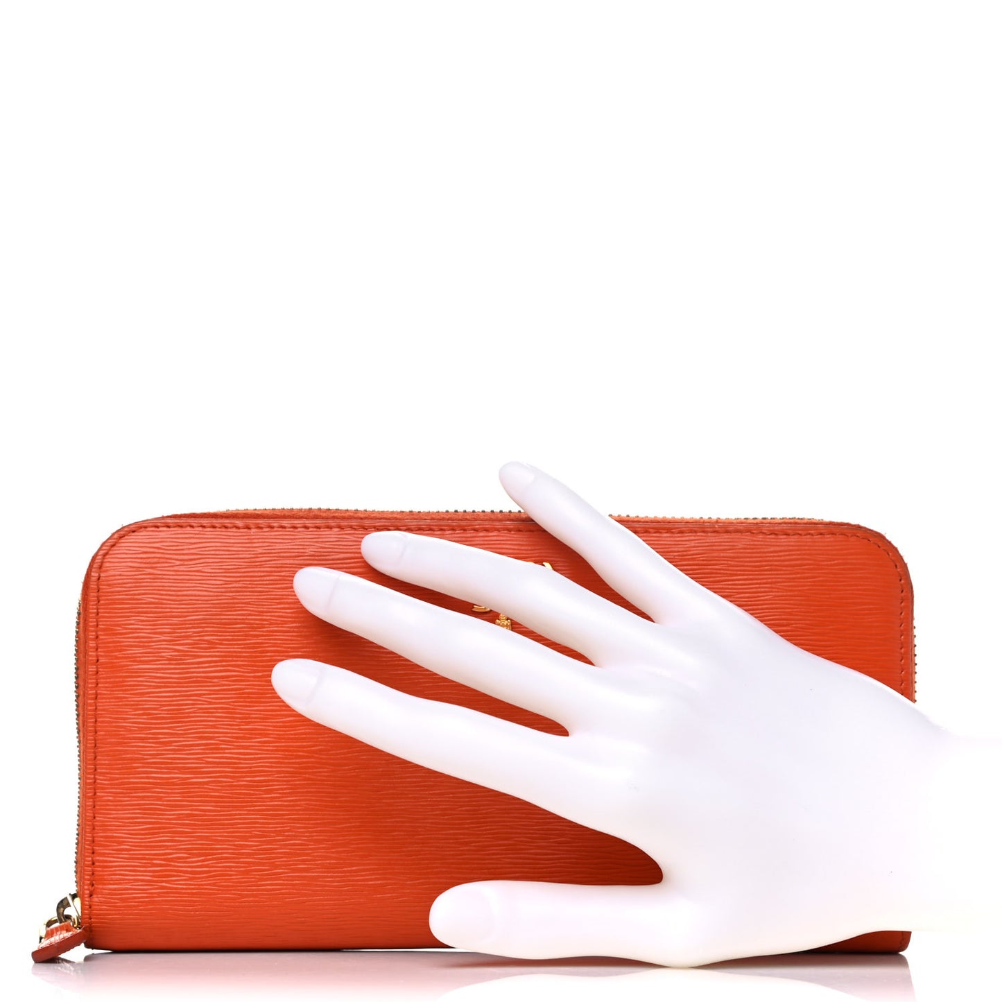 Vitello Move Zip Around Wallet Papaya