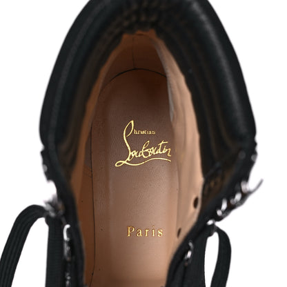 Christian Louboutin Crosta Star Who Runs Flat Boots 40 Black 7 of 7