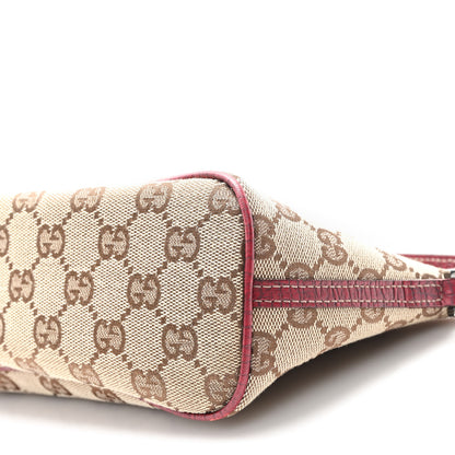 Gucci Monogram Web Boat Pochette Red 10 of 10