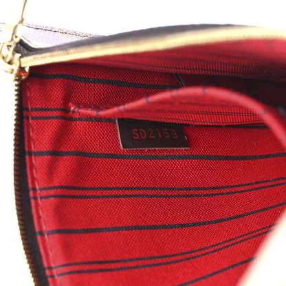 Louis Vuitton Damier Ebene Neverfull MM GM Pochette 6 of 10