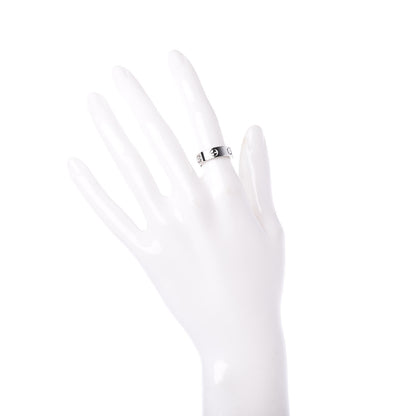 Cartier 18K White Gold 5.5mm LOVE Ring 50 5.25 2 of 4