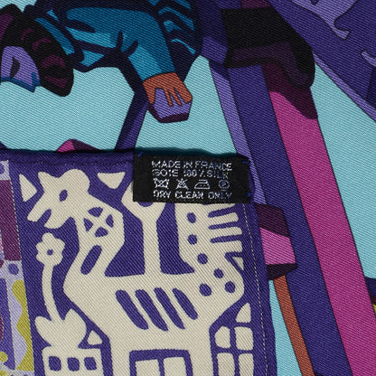 Hermes Silk Zabavushka Scarf 90 6 of 6