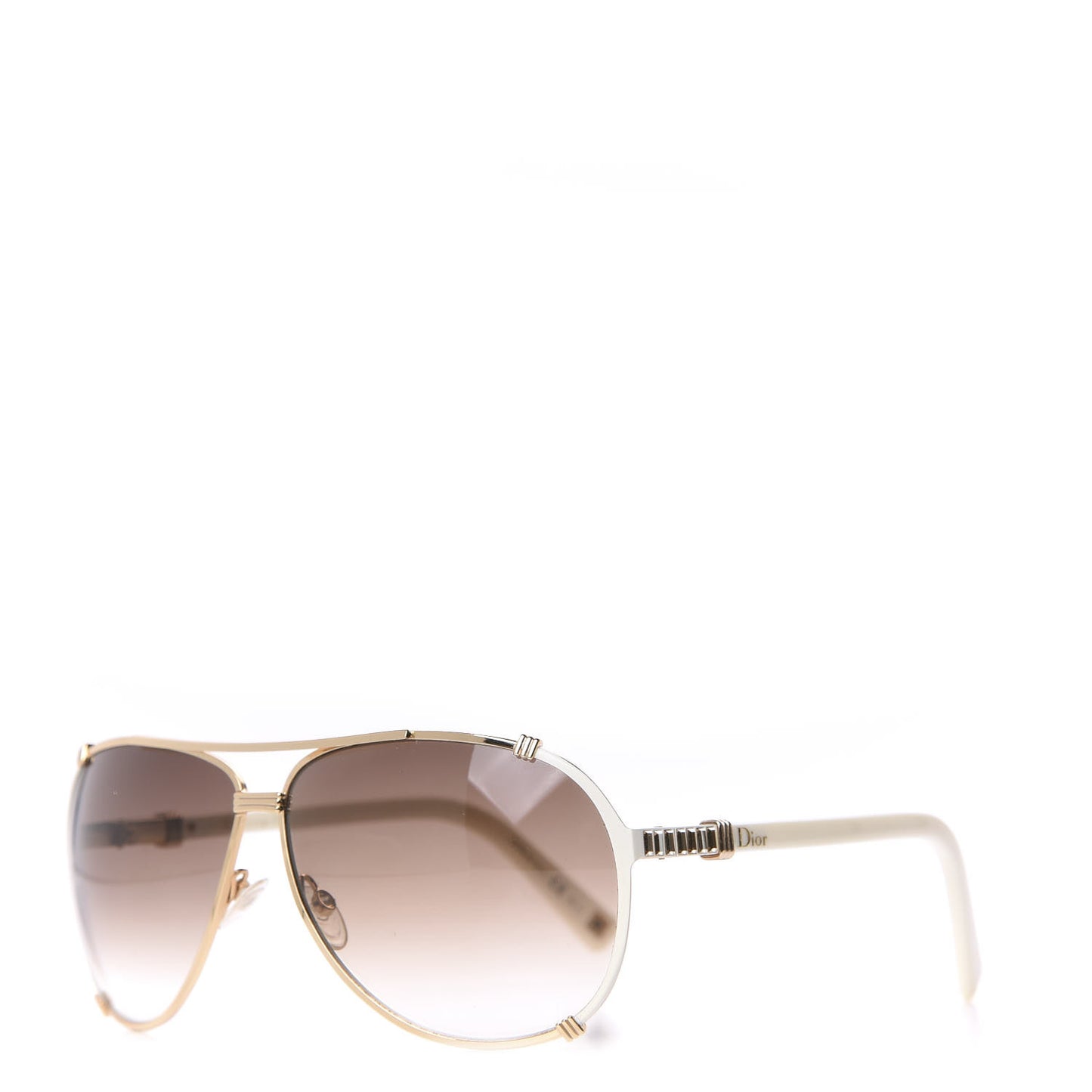 Chicago 2 Aviator Sunglasses White