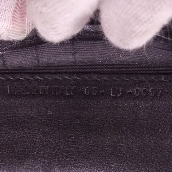 Christian Dior Patent Cannage Rendezvous Wallet 7 of 7