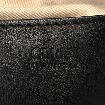 Chloe Grained Lambskin Calfskin Medium Lexa Shoulder Bag Black 6 of 9