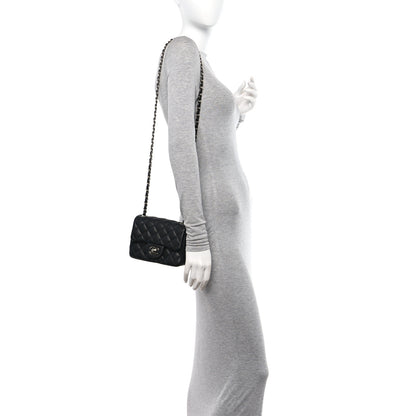 Chanel Caviar Quilted Mini Square Flap Black 3 of 10