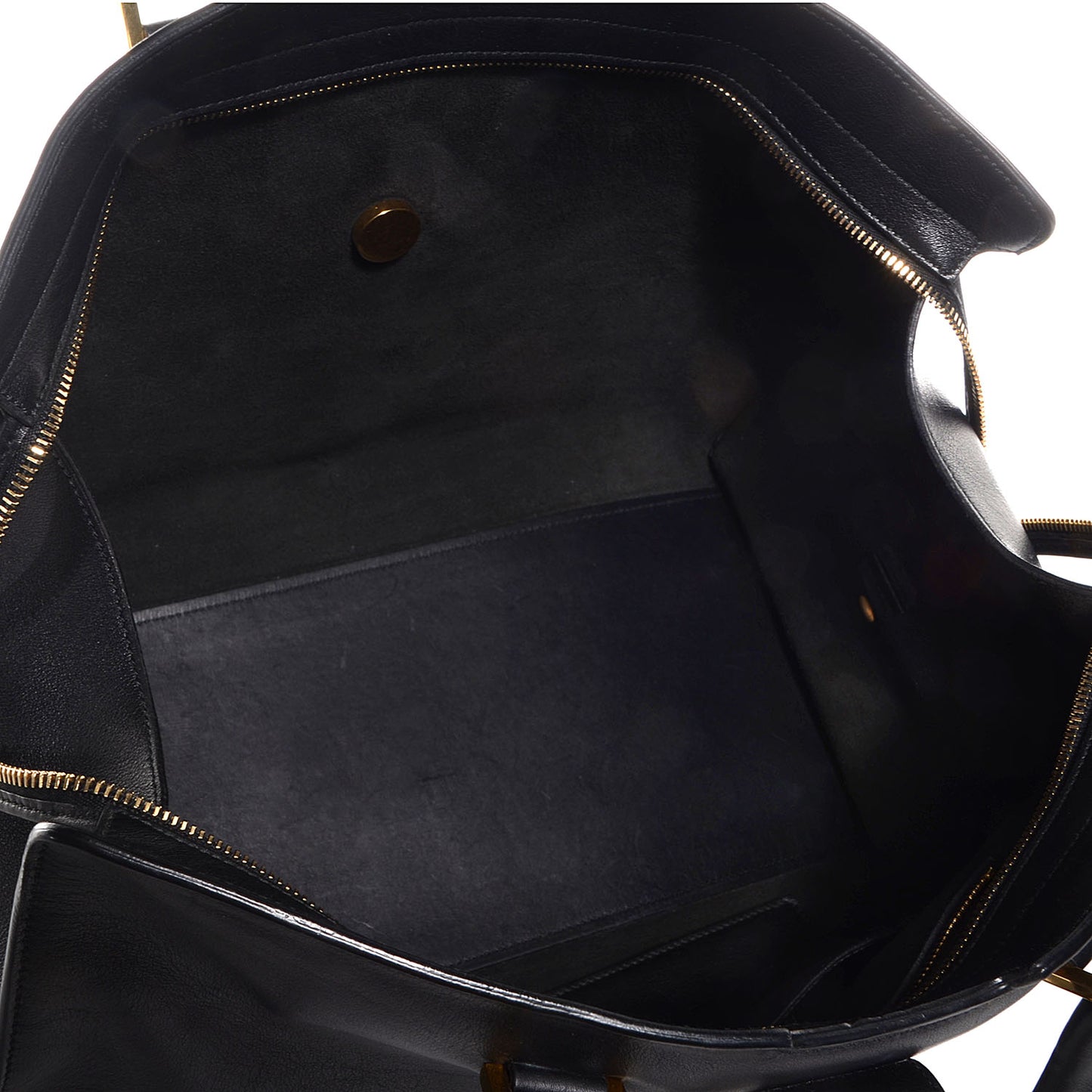 Calfskin Medium Classic Y Cabas Black