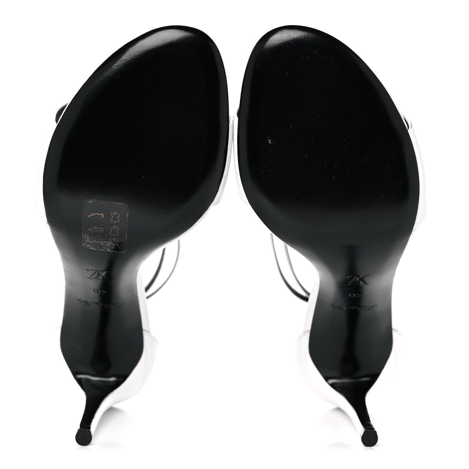 Louis Vuitton Calfskin Call Back Sandals 40 White 5 of 11