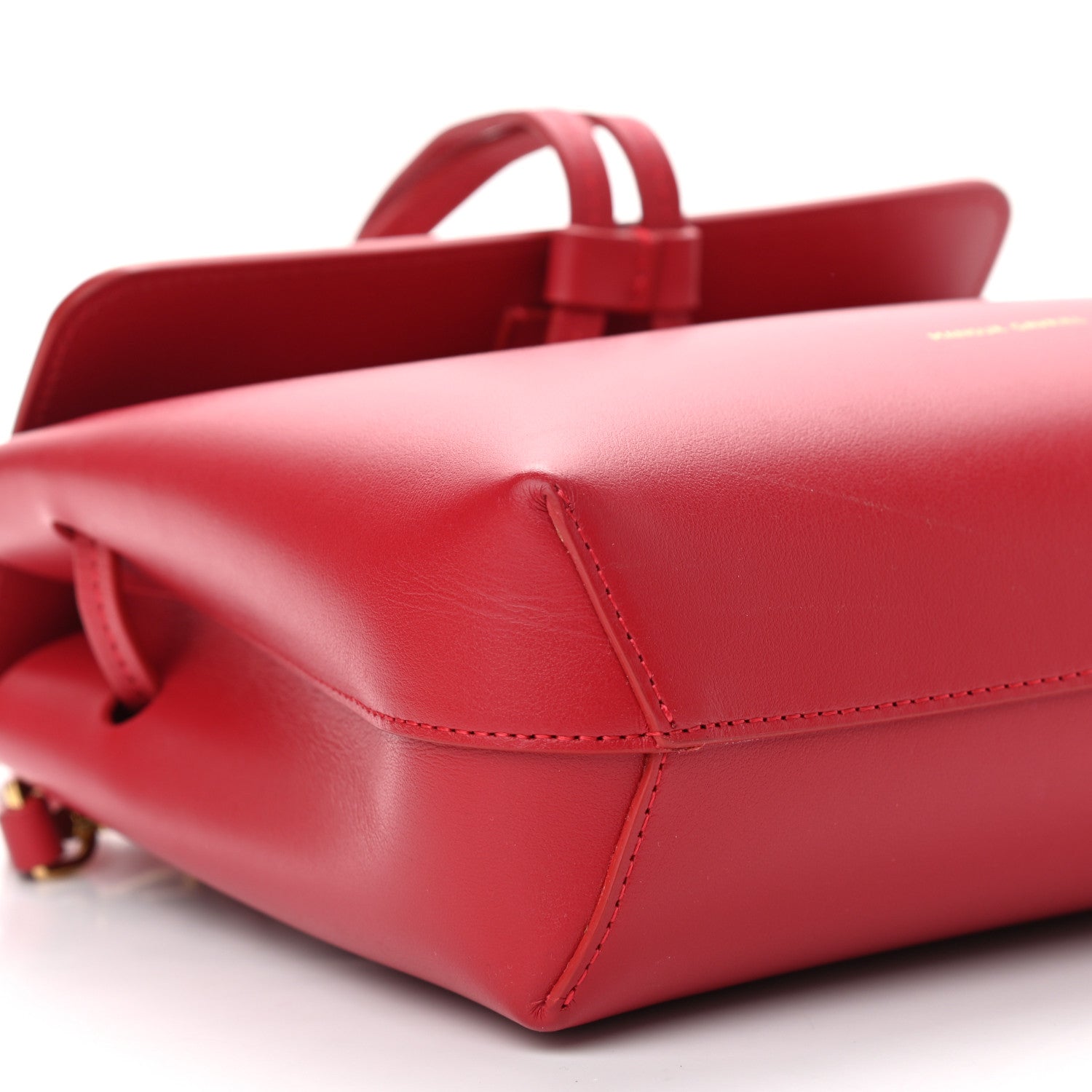 Mansur Gavriel Calfskin Mini Mini Lady Bag Flamma 8 of 11