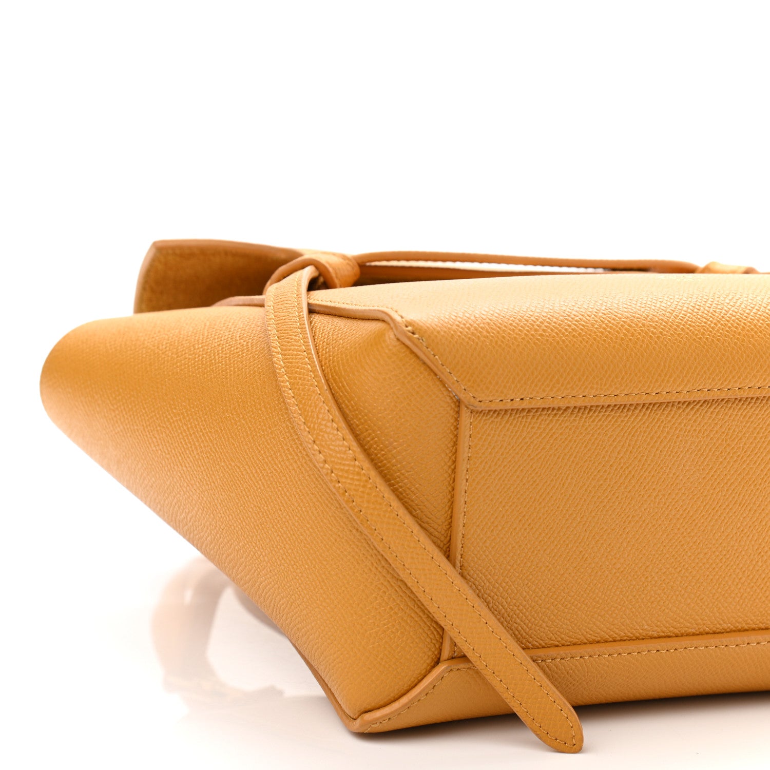 Celine Grained Calfskin Nano Belt Bag Calendula 8 of 9