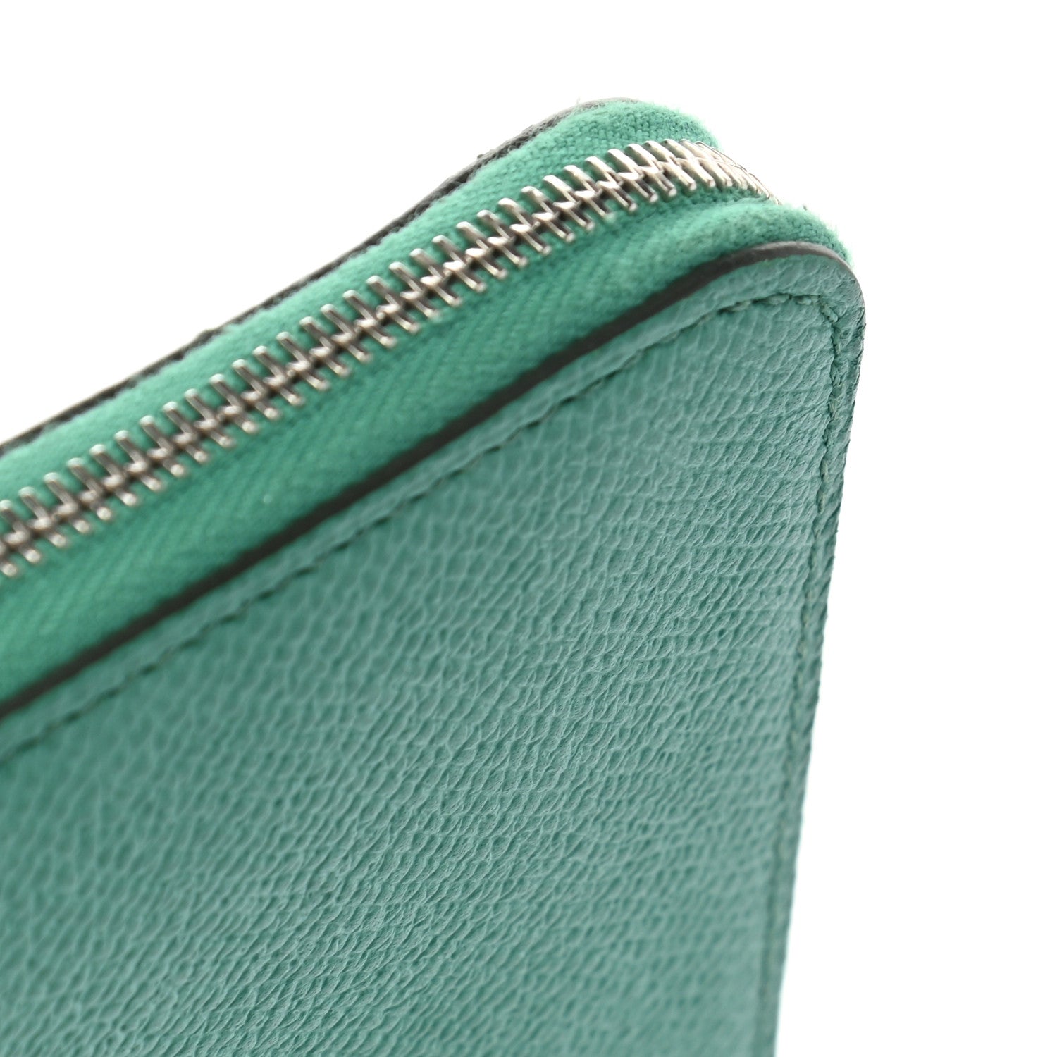 Hermes Epsom Silk'In Wallet Vert Jade 8 of 9