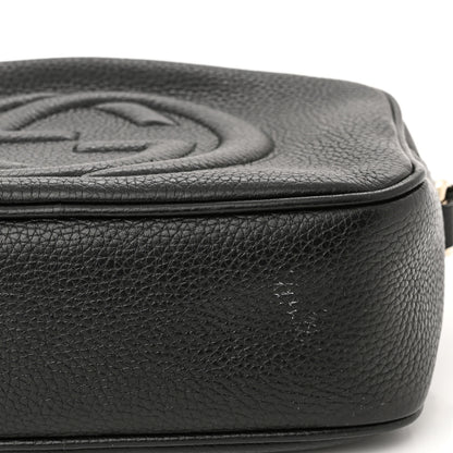 Gucci Pebbled Calfskin Small Soho Disco Bag Black 11 of 13