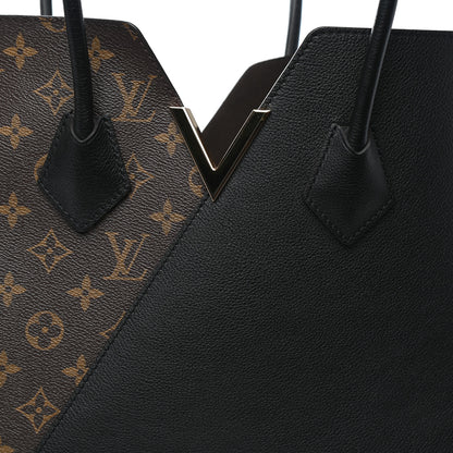 Louis Vuitton Calfskin Monogram Kimono Tote Black 11 of 11