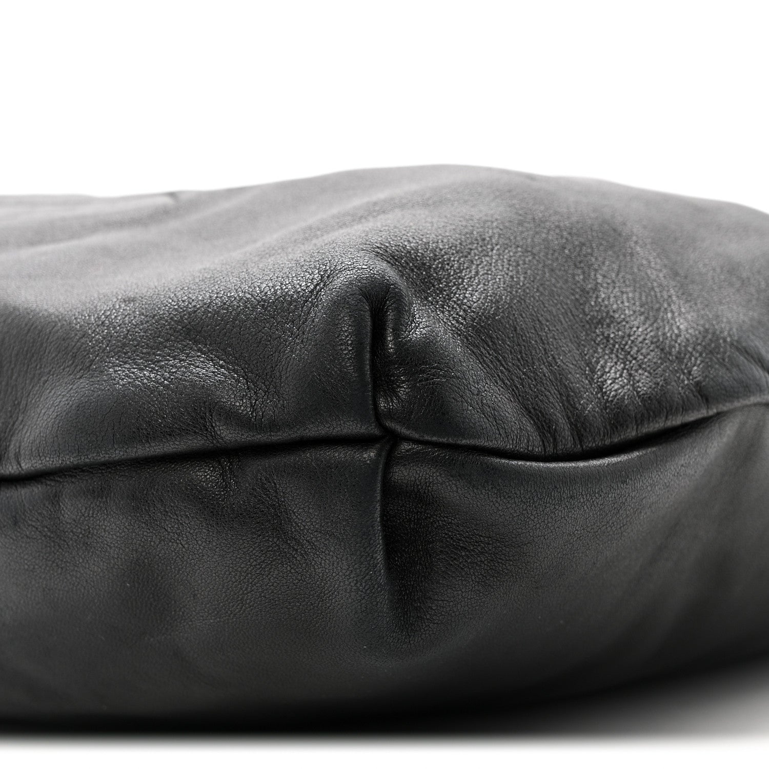 Chanel Lambskin Large Soft and Chain Hobo Black 10 of 12